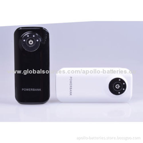 2014 newest full capacity portable mobile power bank, 6600mAh external power bank